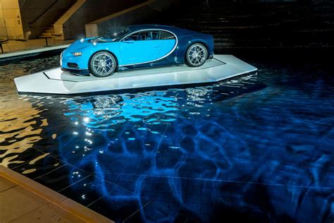 BUGATTI Chiron at the Fondation Louis Vuitton.